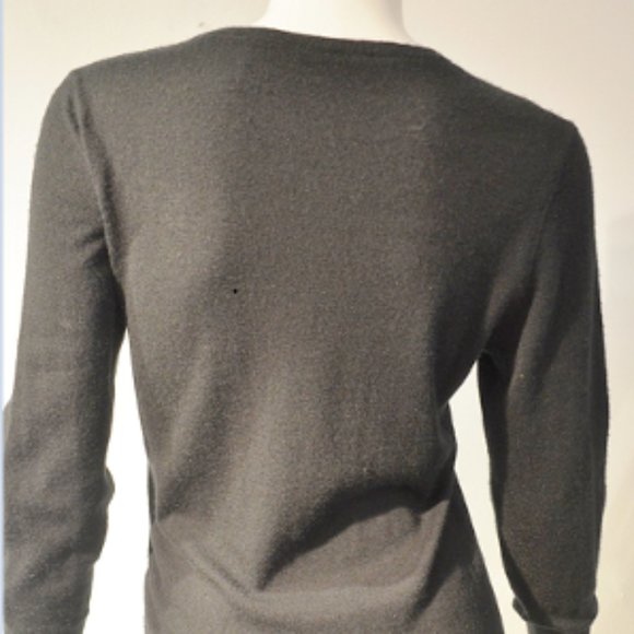 Vintage 00's Autumn Cashmere Cash Skinny Tunique - Picture 5 of 9